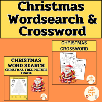 Preview of Christmas Word Search and Crossword Bundle
