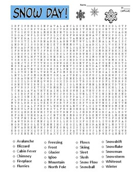 difficult christmas word search teaching resources tpt
