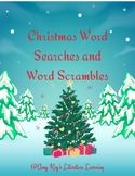 Christmas Word Searches and Word Scrambles Puzzles for Mid