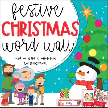 Preview of Christmas Word Wall