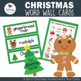 Christmas Word Wall Cards - 54 words