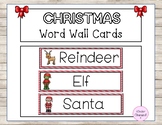 Christmas Word Wall Cards