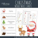 Christmas Word Wall Cards