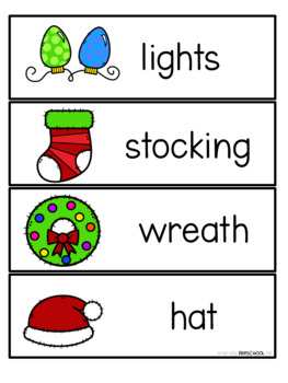 52 Christmas Words That Start With B - Preschool Activities Nook