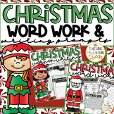 Christmas Word Work and Writing Prompts - NO PREP