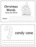 Christmas Words Trace & Write Book