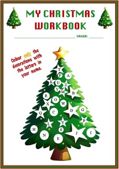 Preview of Christmas Workbook - 20 pages of educational fun