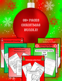 Christmas Worksheet Bundle PreK-2nd