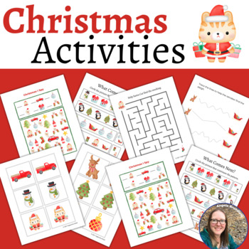 Christmas Worksheets & Activities for Preschool & Kindergarten | TPT
