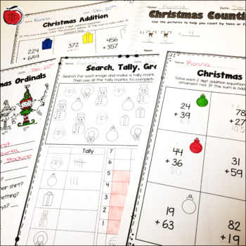 christmas worksheets and activities primary grades by tchrbrowne