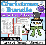 Christmas Worksheets and Poetry - BUNDLE