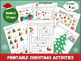 Christmas Worksheets for Kids