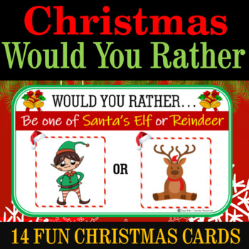 Christmas Would You Rather | Christmas Party Games | December Fun ...