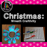 Christmas 3D Wreath Craftivity
