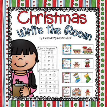 Preview of Christmas "Write the Room"