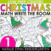 Christmas Write the Room 1st Grade MATH Centers December F