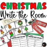 Christmas Write the Room |  Holiday Vocabulary Activity | 