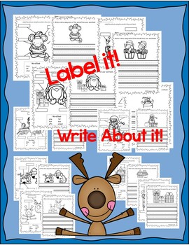 Christmas Writing with Labels! ESL Christmas Activities ESL Distance ...