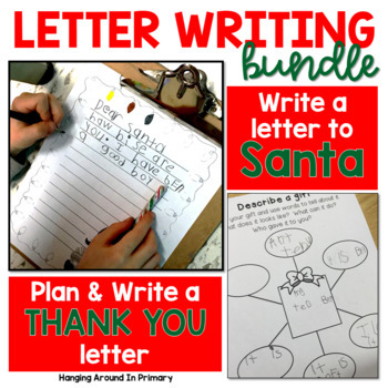 Preview of Christmas Letters | Santa Letters | Thank You Letters BUNDLE