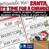 Christmas Writing Activities Persuasive Letters to Santa D