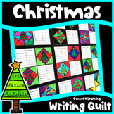 Christmas Writing Activities: Writing Prompts Quilt for Ch