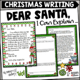 Christmas Writing Activity Dear Santa I Can Explain