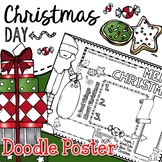 Christmas Doodle Poster Writing Activity