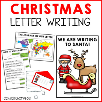 Preview of Christmas Letter Writing Activities