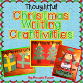 Christmas Writing Craftivities Bundle- Elf, Tree, and Gift