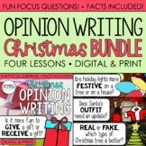 Christmas Writing: Opinion Writing - Four Focus Questions