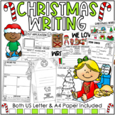 Christmas Writing Pack for Kindergarten and First Grade