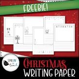 Christmas Writing Paper - FREEBIE
