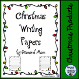 Christmas Writing Papers