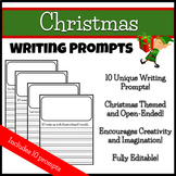 Christmas Writing Prompt Bundle - 10 Engaging, No-Prep Pages!