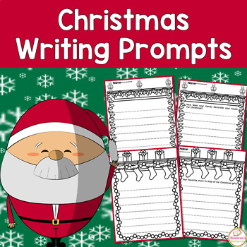 Christmas Writing Papers and Prompts by Nastaran | TpT