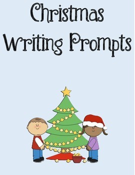 Christmas Writing Prompts by Tales from the Library Lady | TPT