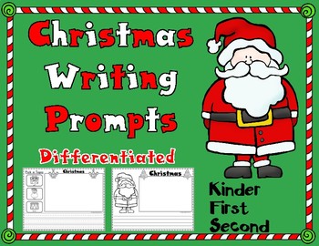 Christmas Writing Prompts by Bilingual Teacher World | TPT
