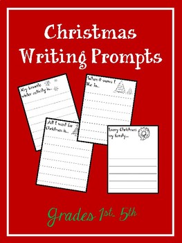 Christmas Writing Prompts by Jennifer Lemmon