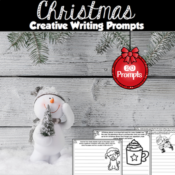 Preview of Christmas Writing Prompts