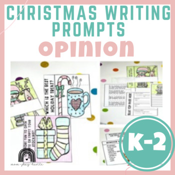 Preview of Christmas Opinion Writing Prompts