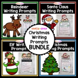 Christmas Writing Prompts BUNDLE | December Writing Center