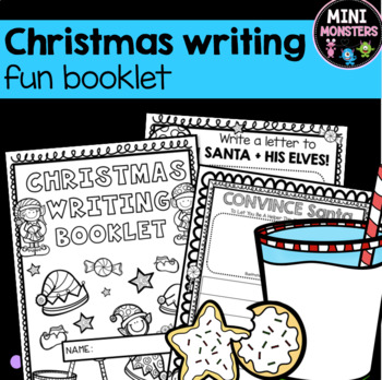 Preview of Christmas Writing Prompts Booklet