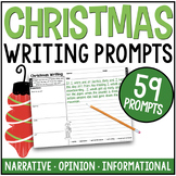 Christmas Writing Prompts - December Opinion, Narrative, I