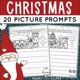 Christmas Writing Prompts for First Grade | Picture Prompt