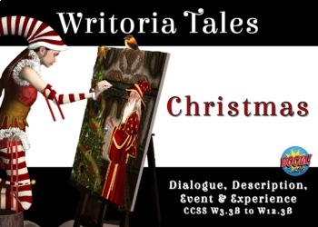 Preview of Christmas Writing Prompts for Upper Elementary, Middle and High School