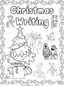 Christmas Writing Prompts with Pictures (Opinion, Explanatory, Narrative)