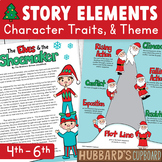 Christmas Activities - Reading Passages - Story Elements -