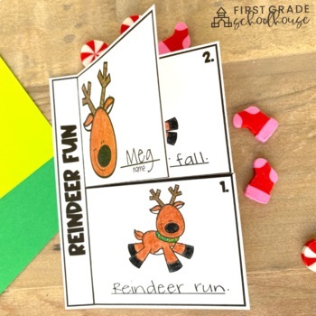 Christmas Writing for Kindergarten by First Grade Schoolhouse | TpT