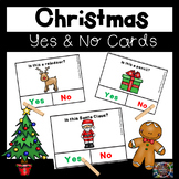 Christmas Yes and No Question Cards