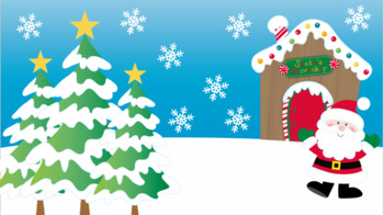 Preview of Christmas Zoom Backgrounds for Online Learning/Virtual Learning